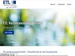 Sites similar to etl-technology.de