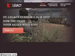 Sites similar to etlegacy.com