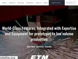 Sites similar to etmmfg.com