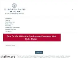 Sites similar to etnaborough.org