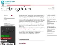 Sites similar to etnografica.revues.org