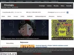 Sites similar to etnologia.pl