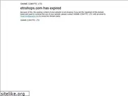 Sites similar to etnshops.com