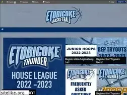 Sites similar to etobicokebasketball.com