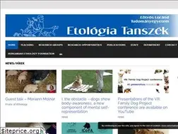 Sites similar to etologia.elte.hu