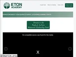 Sites similar to etonacademy.org
