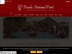 Sites similar to etoshanationalpark.org
