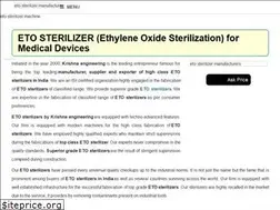 Sites similar to etosterilizer.net