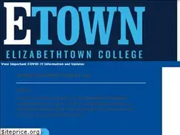Sites similar to etown.edu