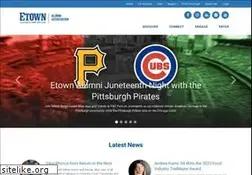 Sites similar to etownalumni.com