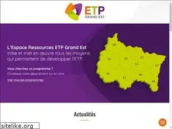 Sites similar to etp-grandest.org