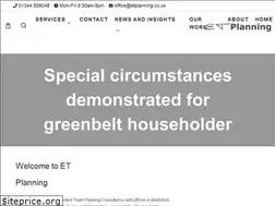 Sites similar to etplanning.co.uk