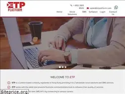 Sites similar to etplatform.com