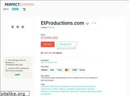 Sites similar to etproductions.com