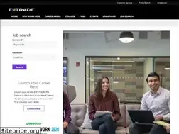 Sites similar to etradecareers.com