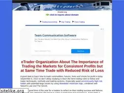 Sites similar to etrader.org