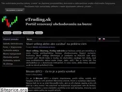 Sites similar to etrading.sk