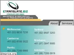 Sites similar to etranslate.com.au