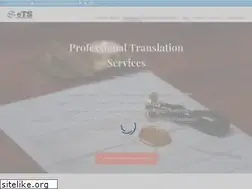 Sites similar to etranslationservices.com