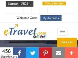 Sites similar to etravel.com