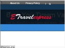 Sites similar to etravelexpress.com
