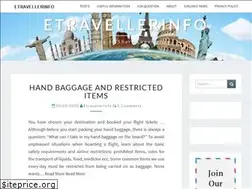 Sites similar to etravellerinfo.com