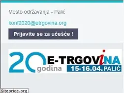 Sites similar to etrgovina.org