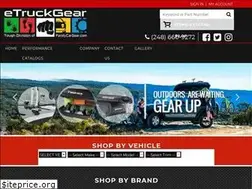 Sites similar to etruckgear.com