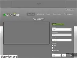 Sites similar to etrucking.com