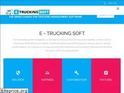 Sites similar to etruckingsoft.com