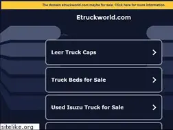 Sites similar to etruckworld.com