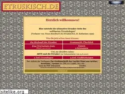 Sites similar to etruskisch.de
