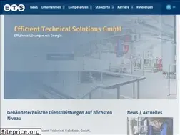 Sites similar to ets-tec.de