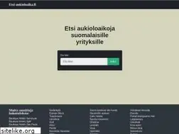 Sites similar to etsi-aukioloaika.fi