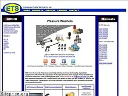 Sites similar to etspressurewashers.com