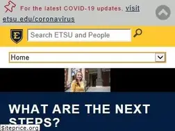 Sites similar to etsu.edu