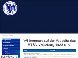 Sites similar to etsv-wuerzburg.de