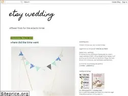 Sites similar to etsywedding.blogspot.com
