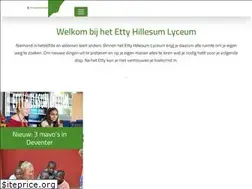 Sites similar to ettyhillesumlyceum.nl