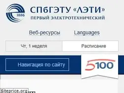 Sites similar to etu.ru