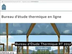 Sites similar to etude-thermique-rt2012.fr