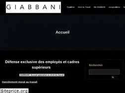 Sites similar to etudegiabbani.lu