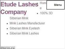 Sites similar to etudelashes.com