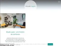 Sites similar to etudelepic.fr