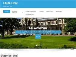 Sites similar to etudelibre.com