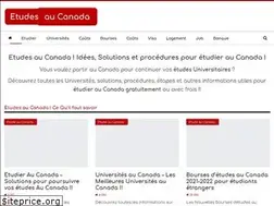 Sites similar to etudes-au-canada.net