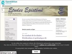 Sites similar to etudes-episteme.org