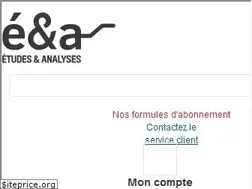 Sites similar to etudes-et-analyses.com