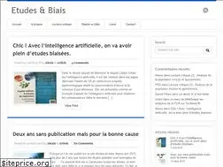 Sites similar to etudes-et-biais.com
