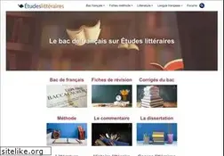 Sites similar to etudes-litteraires.com
